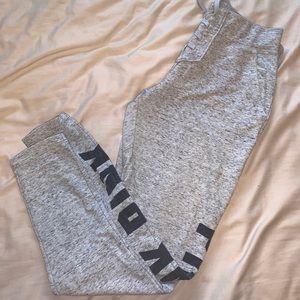 Love pink sweat pants